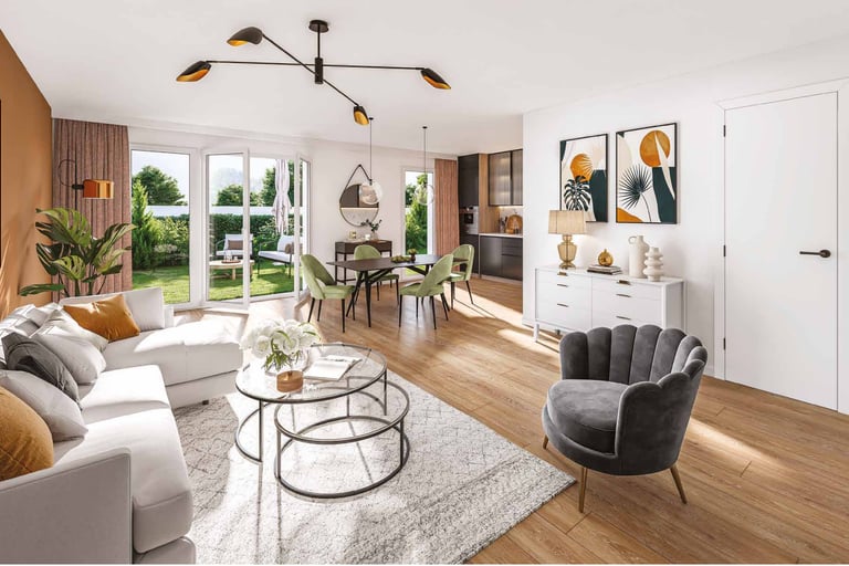 Intérieur appartement clos yvette