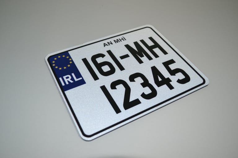 Motor Bike Plates
