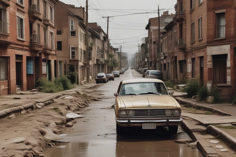 empty road between concrete buildings during daytime