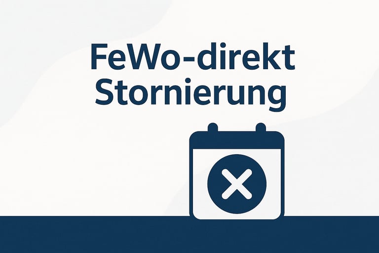 FeWo-direkt Stornierung