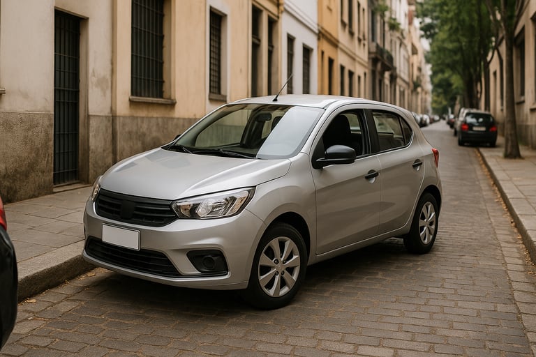 Carros pequenos usados: econômicos e fáceis de estacionar em 2025