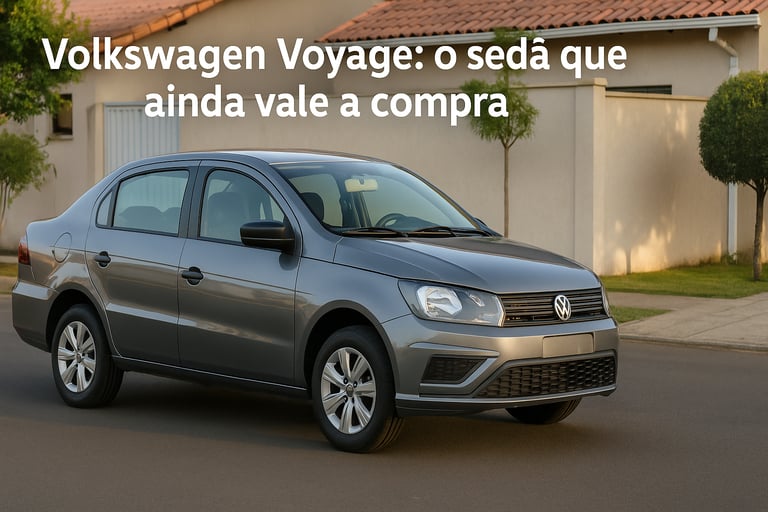 voyage cinza estacionado na rua