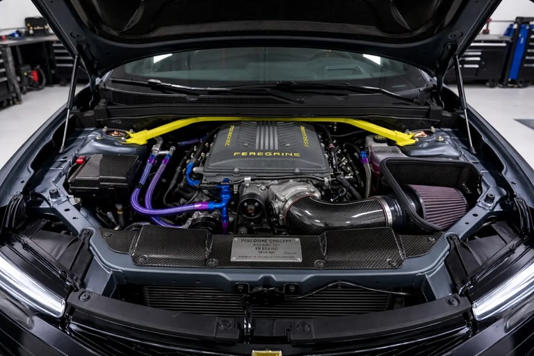 Motor V8 1000cv da Chevrolet Blazer Peregrine Concept inspirado no Camaro Exorcist
