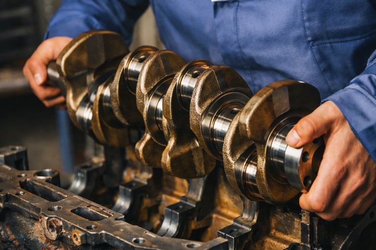 o que é virabrequim mecanico ajusta no motor