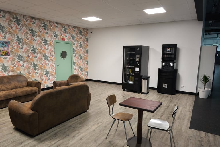 coin détente salle de sport