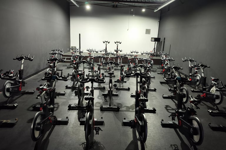 Vélo pour cours RPM et spinning