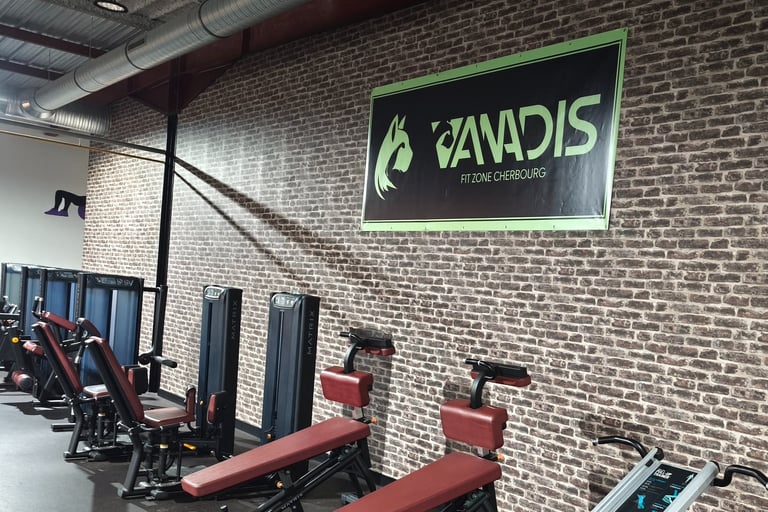 enseigne salle de sport Vanadis FIT Zones