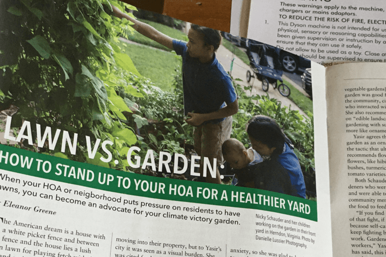 An article published about us in Green America