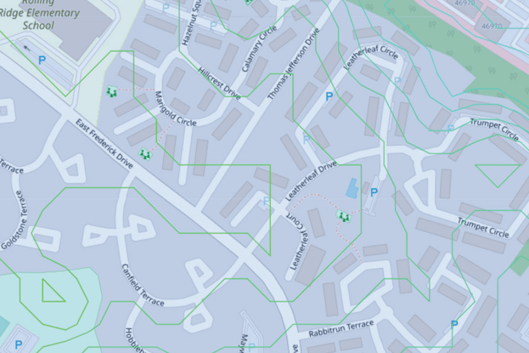 topographic map