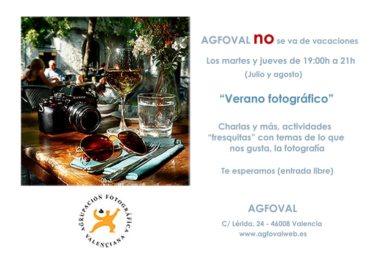 Cartel actividades verano 2026