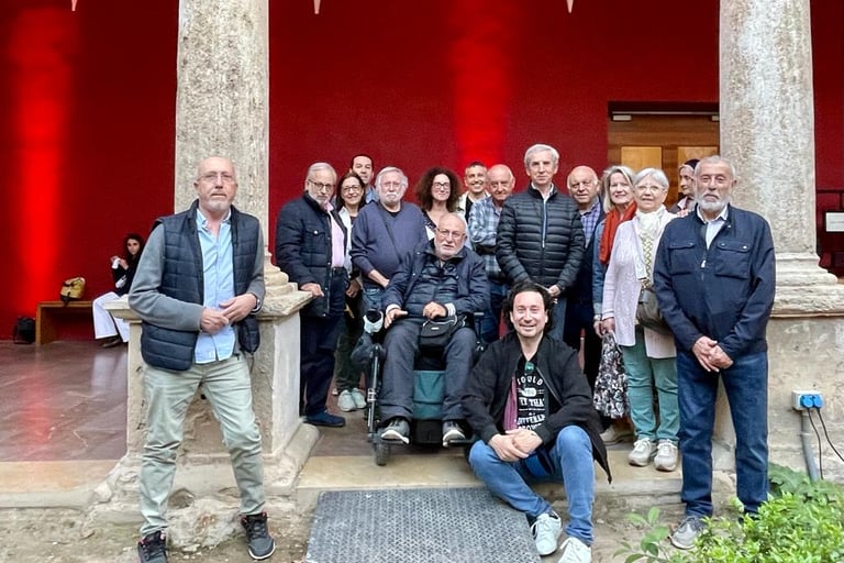 Visita Centro el Carme, exposición de fotografia