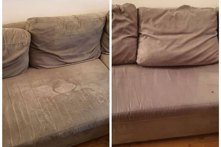 furnicher before after cleaning 
