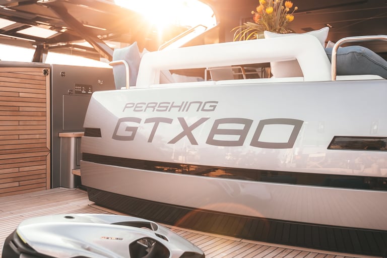 shooting nautica ferretti pearshing gtx80