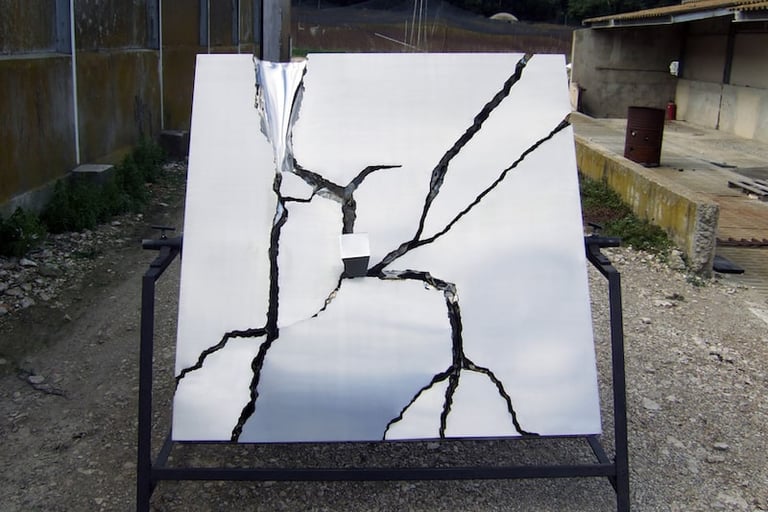 Impact, Sculpture de Patrice Racois