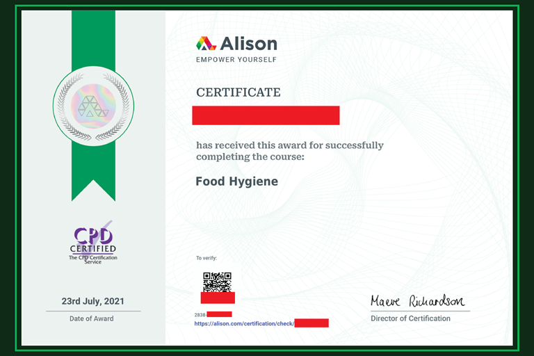 alison-certificate-food1