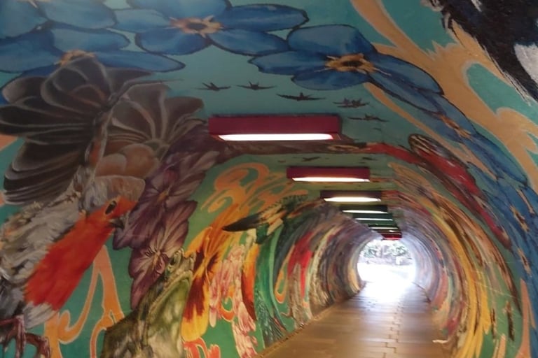 Balgreen Tunnel mural. Photo (c) J Yellowlees