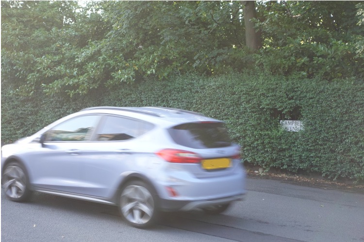 Car on campbell avenue