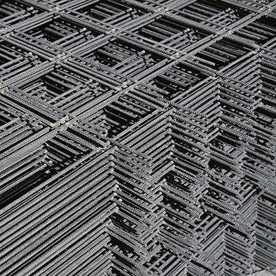 Malha electro-soldada nervurada. Ferro para construção. Aço para construção.