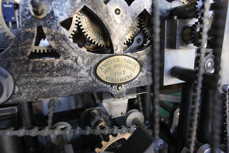 La magnifique Horloge UNGERER de 1882 !