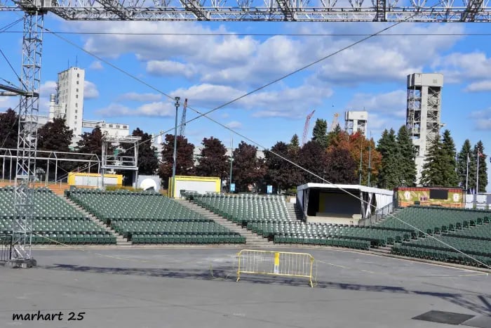 Agora du vieux port de Québec.