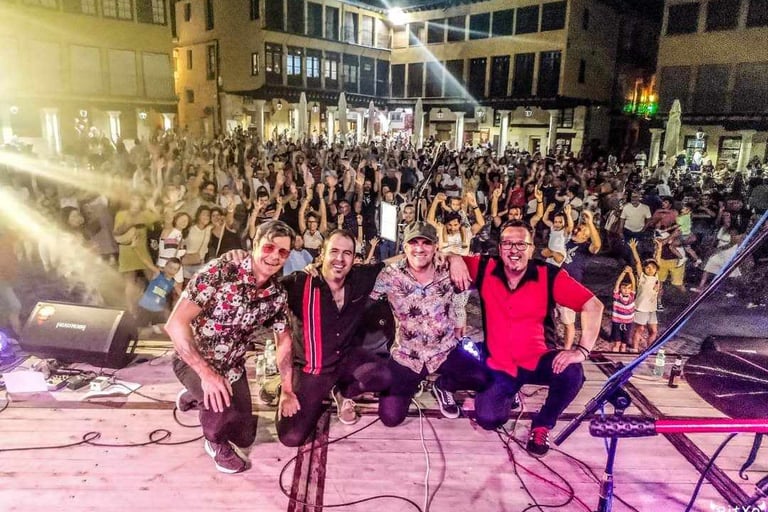 Grupo de versiones para eventos en Castilla y León
