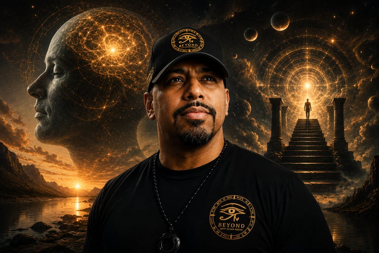 Cesar Pagan exploring consciousness, awareness, spirituality, OBEs, and the nature of reality