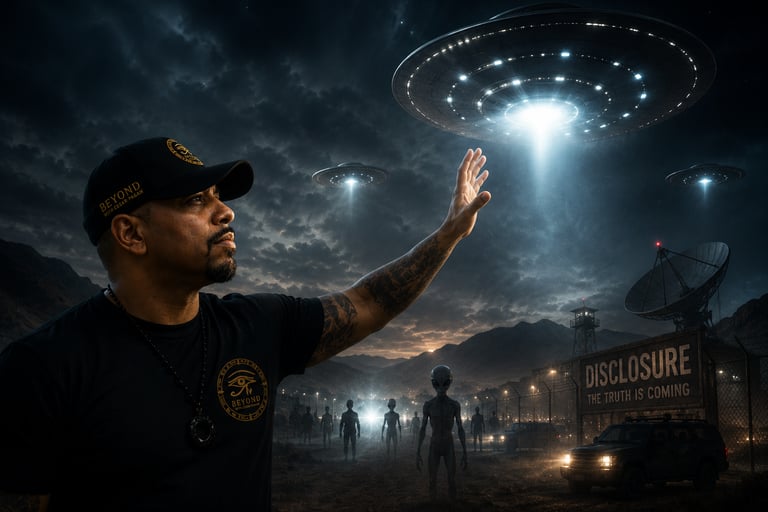 Cesar Pagan discussing UFO disclosure, extraterrestrial intelligence, and UAP research