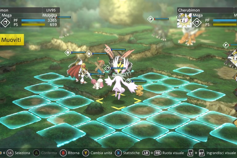 Immagine gameplay Digimon Survive