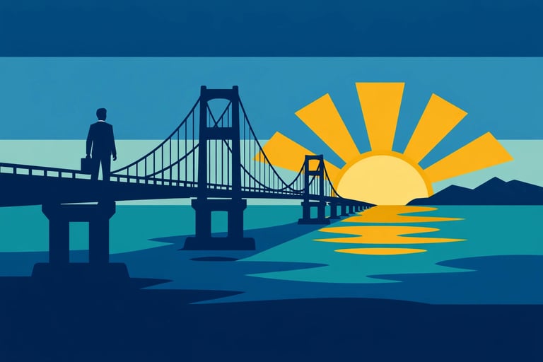 A financial chart showing the difference between a 5x and 6x EBITDA multiple for a home health agenc