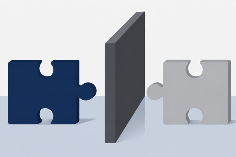 Flat-style vector illustration of a large magnifying glass examining a row of medical crosses.