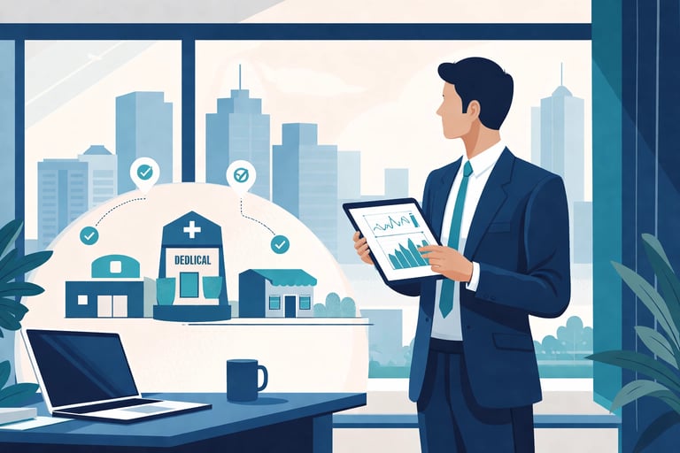 Senate Healthcare team reviewing acquisition criteria for specialized home health and hospice agenci