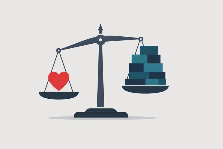 A high-quality graphic showing a clinical team reviewing a patient chart with a focus on functional 
