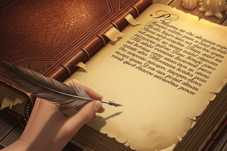 a person writing a book with a feather feather feather feather feather feather feather feather feather