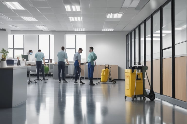 Nettoyage de locaux professionnels Paris et région parisienne 