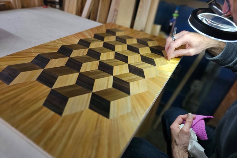 Marqueterie de paille