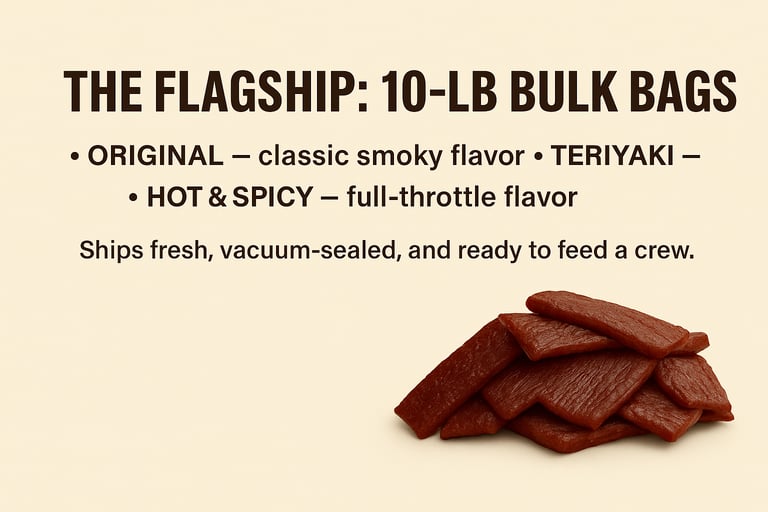Buy Bulk Beef Jerky