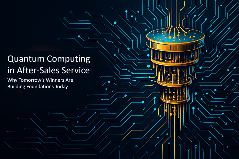 Quantum Computing inAfter Sales service for industrial and automotive