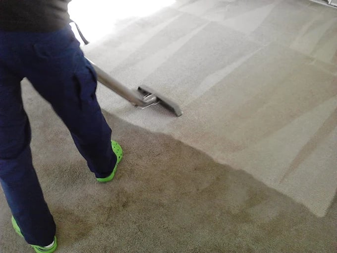 Hot Water Extraction Carpet Cleaning by Grossbusters Carpet cleaning