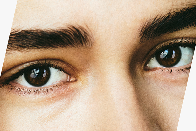 Eyes of Davide Selfportrait