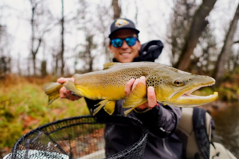 Winter fly fishing in Tennessee 