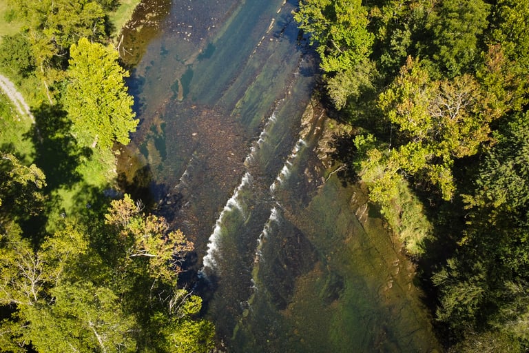 Riverfront Access from Big Springs Boat Ramp