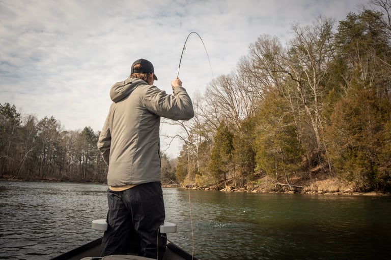 Spring is only weeks away:  Fly Fishing in March on the South Holston