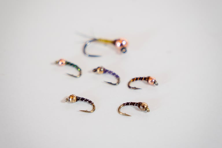 Zebra midges for the Watauga River