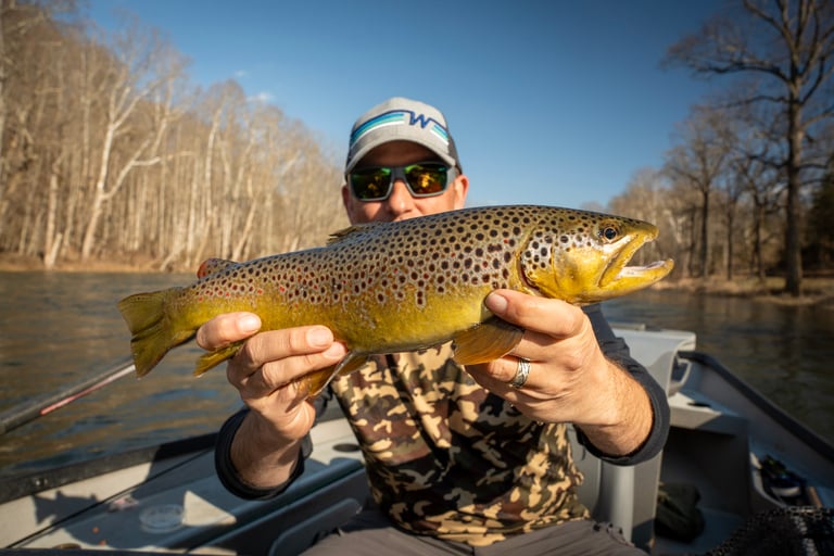 Nymph Fishing for Big Trout on the South Holston