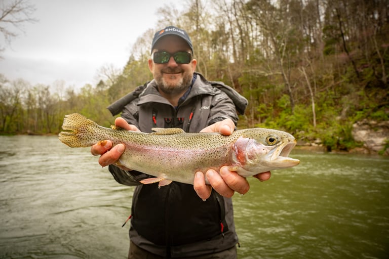 Trophy Section on the Watauga river