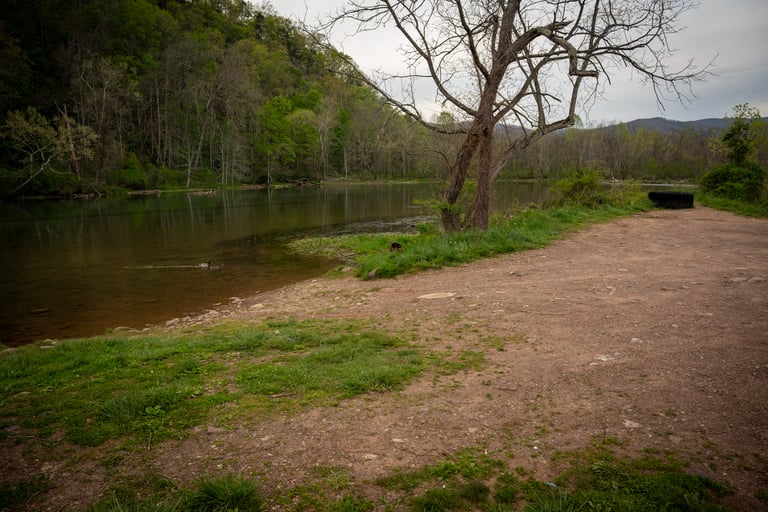 Mud Ramp on the Watauga River