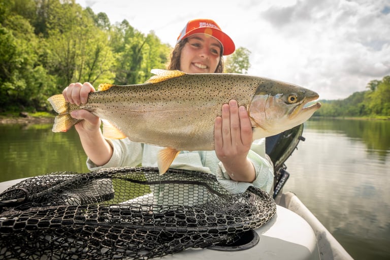 South Holston River can produce huge Rainbow Trout