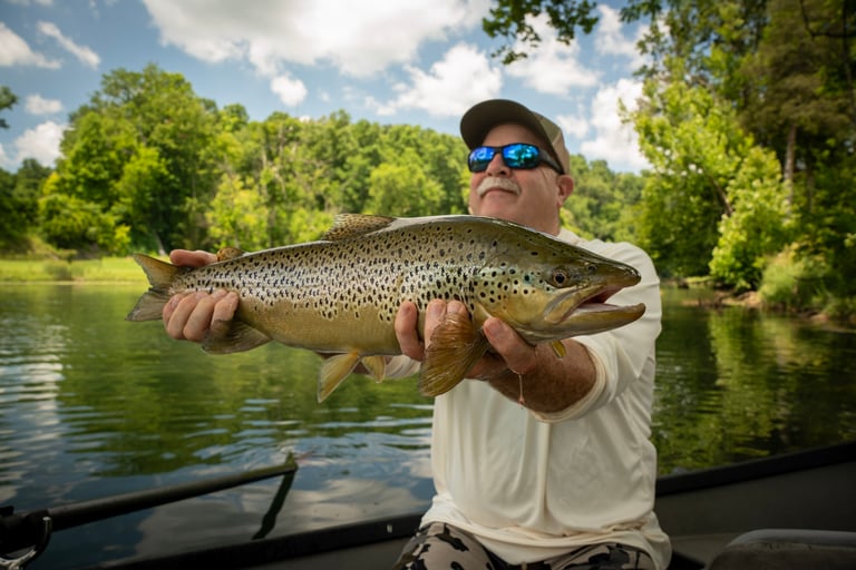 Woah Brett! Nice Brown Trout!