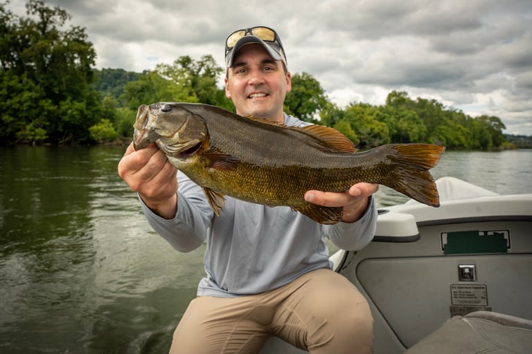 John was loving the topwater bite!