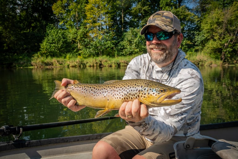 Awesome brown trout shawn!